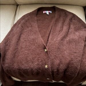 Urban Outfitters Chocolate Brown Cardigan